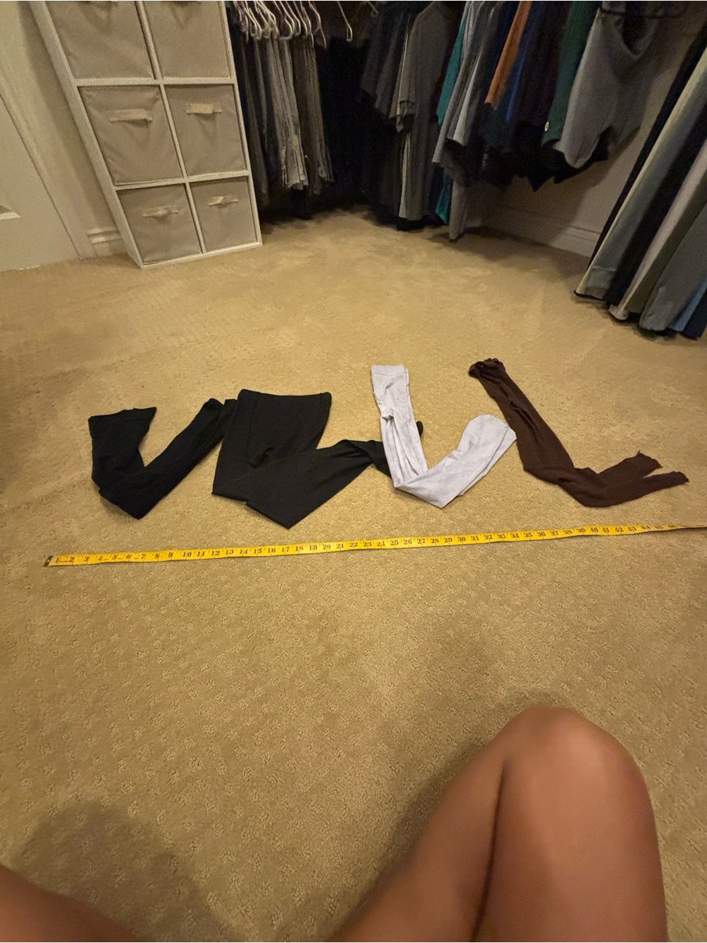 Lot of women’s Leggings/stockings  - Black, Gray, Brown OS